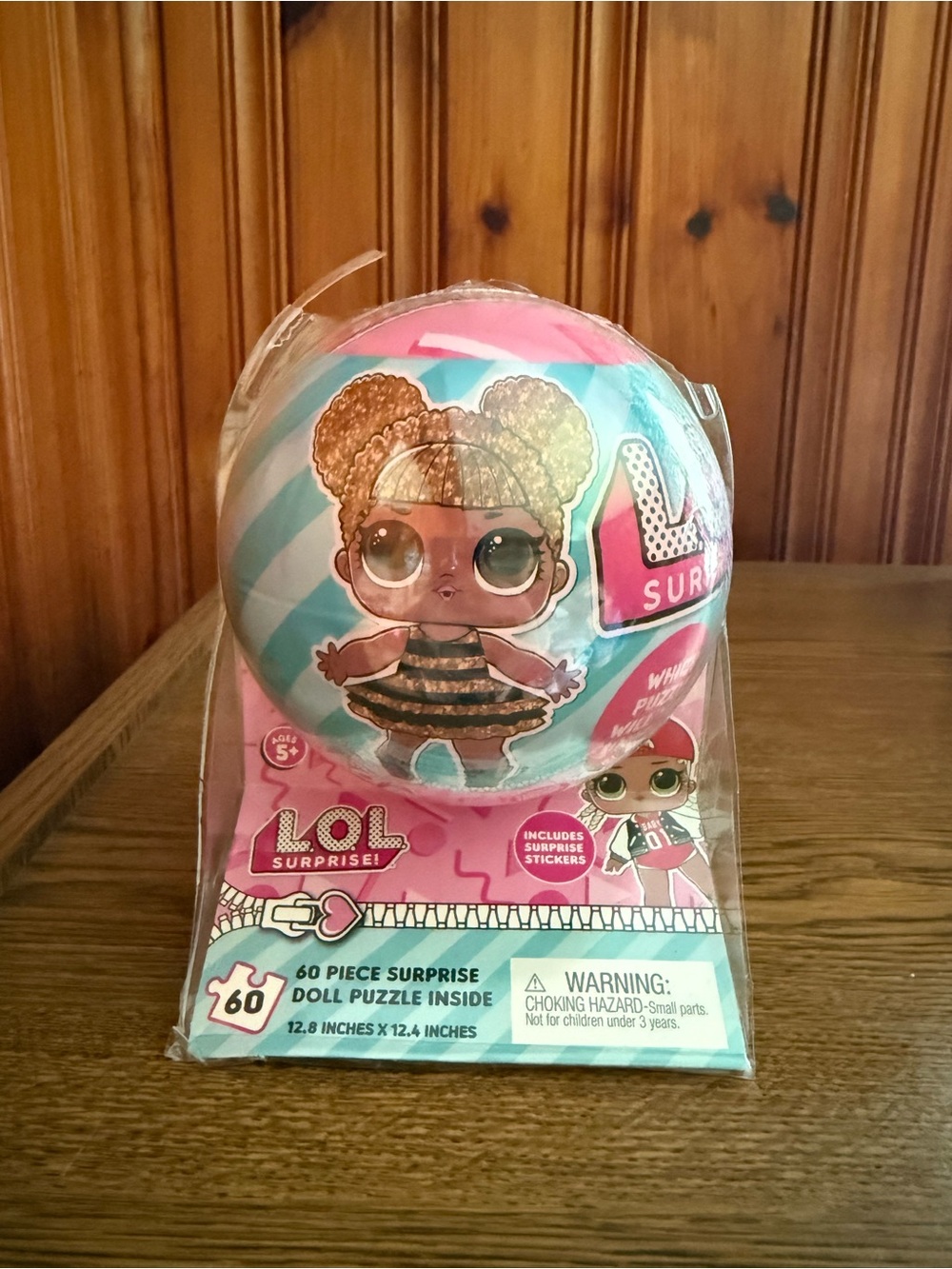 L.O.L. Surprise! Pink & Teal Doll Puzzle Ball - Kids Toy
